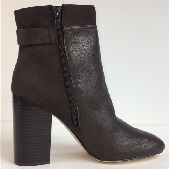 Nine West chipper suede leather ankle short boots - Picture 5 of 8